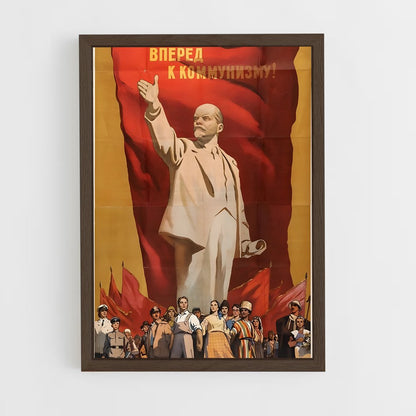 ap-communist party russia-2 cadre Bois foncé