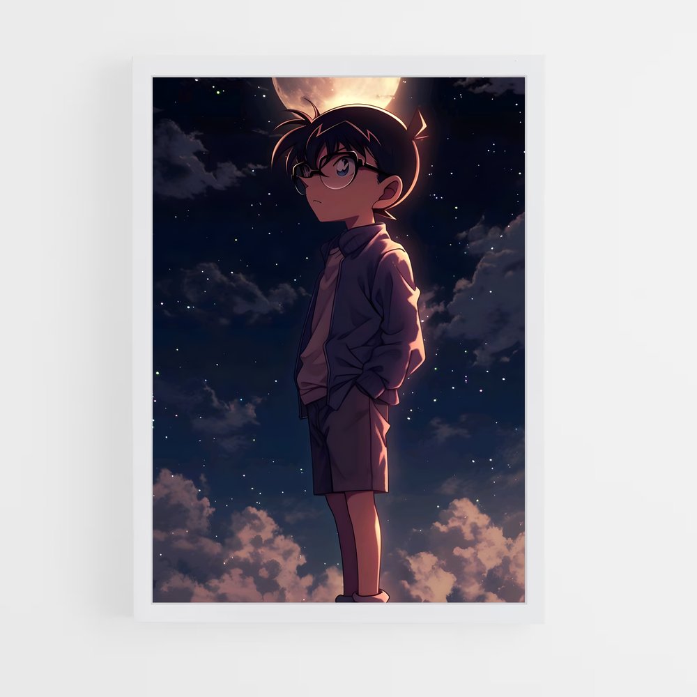 ap-conan edogawa-1 cadre Blanc
