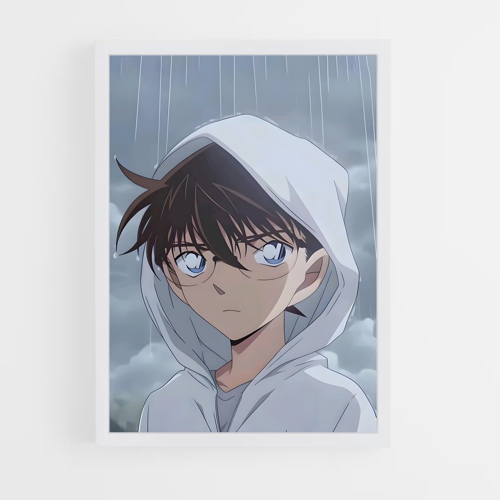 ap-conan edogawa-4 cadre Blanc