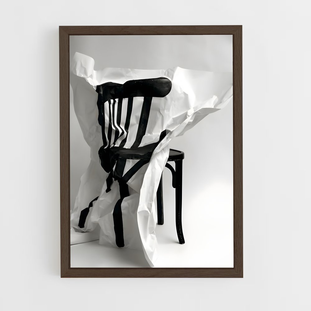 ap-conceptual art-2 cadre Bois foncé