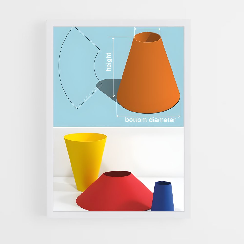 ap-cone-1 cadre Blanc
