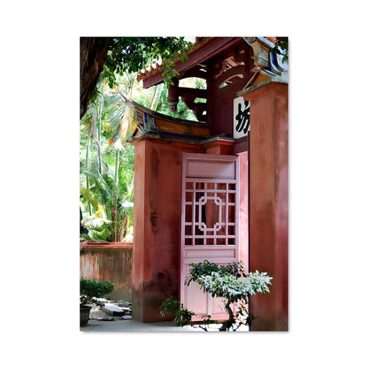 Poster Temple Rose