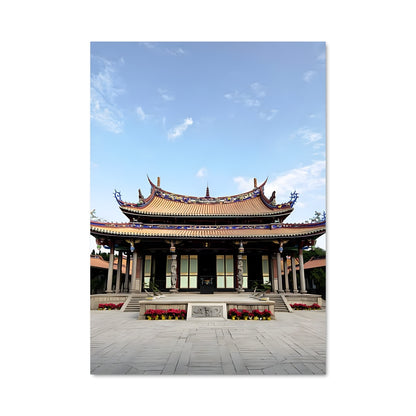 Poster Temple de Xizhou