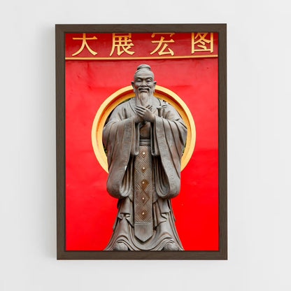 ap-confucianism-1 cadre Bois foncé