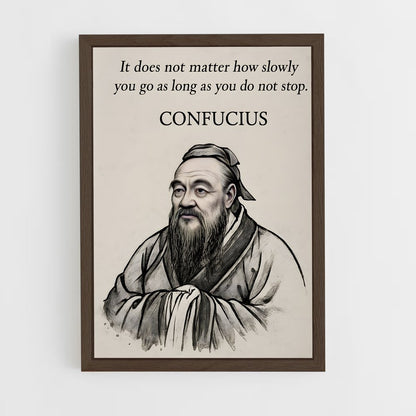ap-confucius-2 cadre Bois foncé