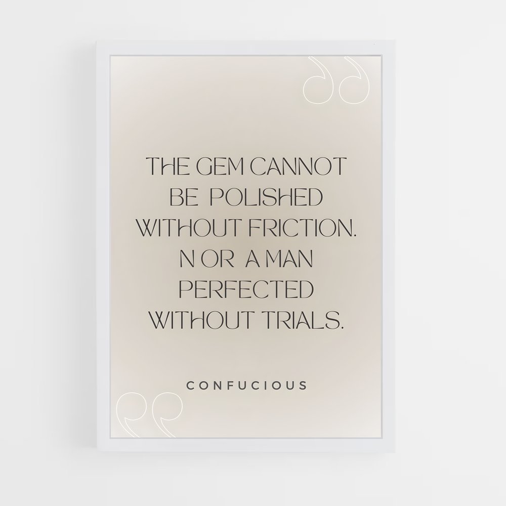 ap-confucius-4 cadre Blanc