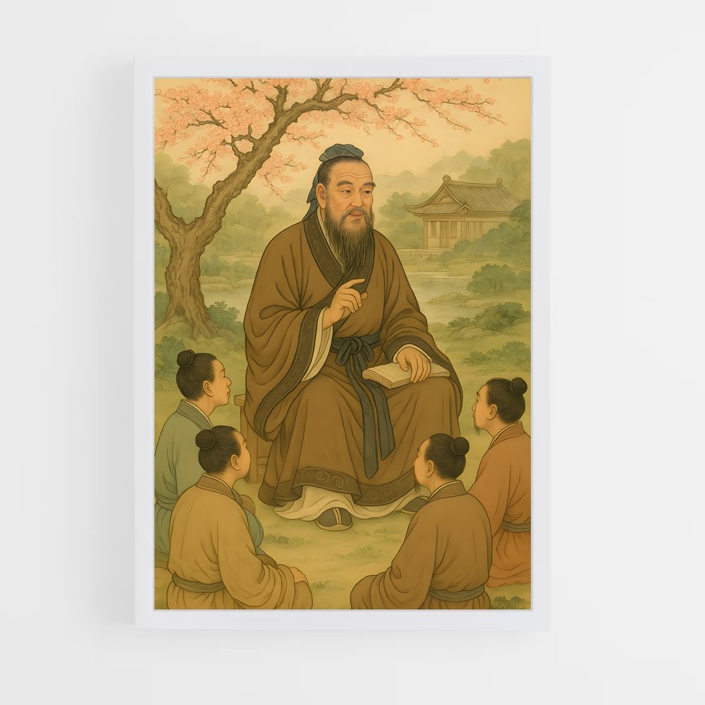 ap-confucius-6 cadre Blanc