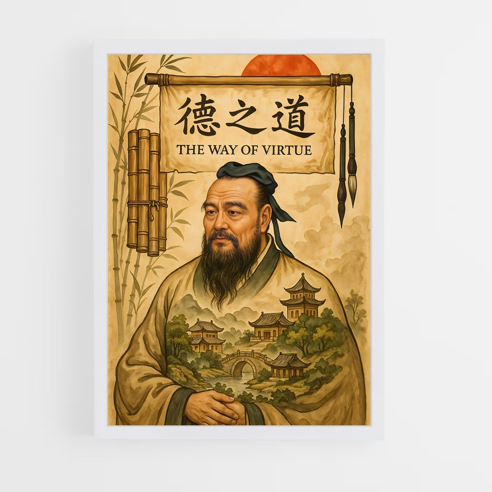 ap-confucius-7 cadre Blanc