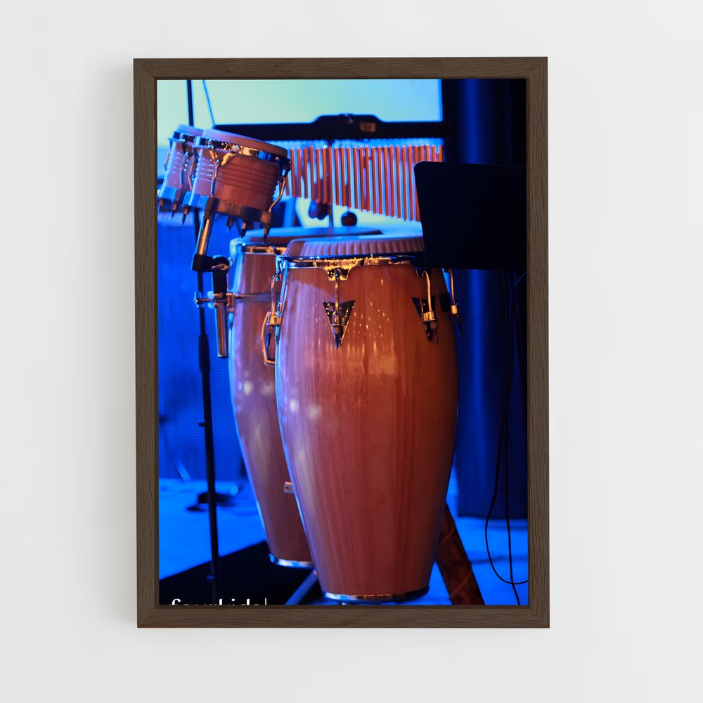 ap-congas-1 cadre Bois foncé