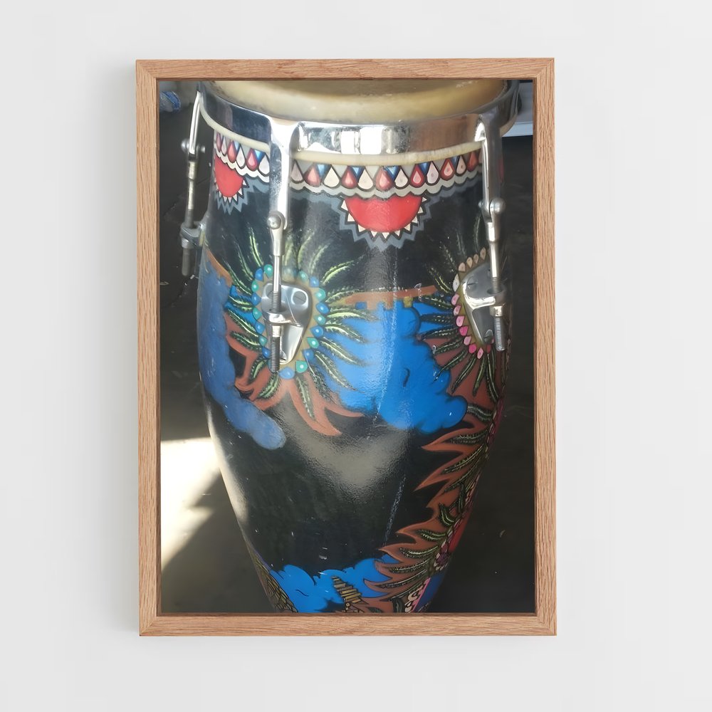 ap-congas-4 cadre Bois clair