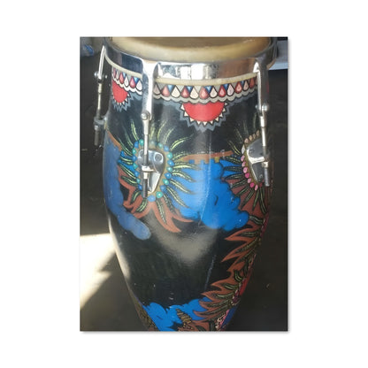 Poster Congas Colorées