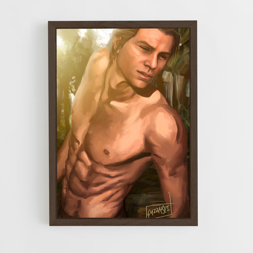 ap-connor kenway-3 cadre Bois foncé