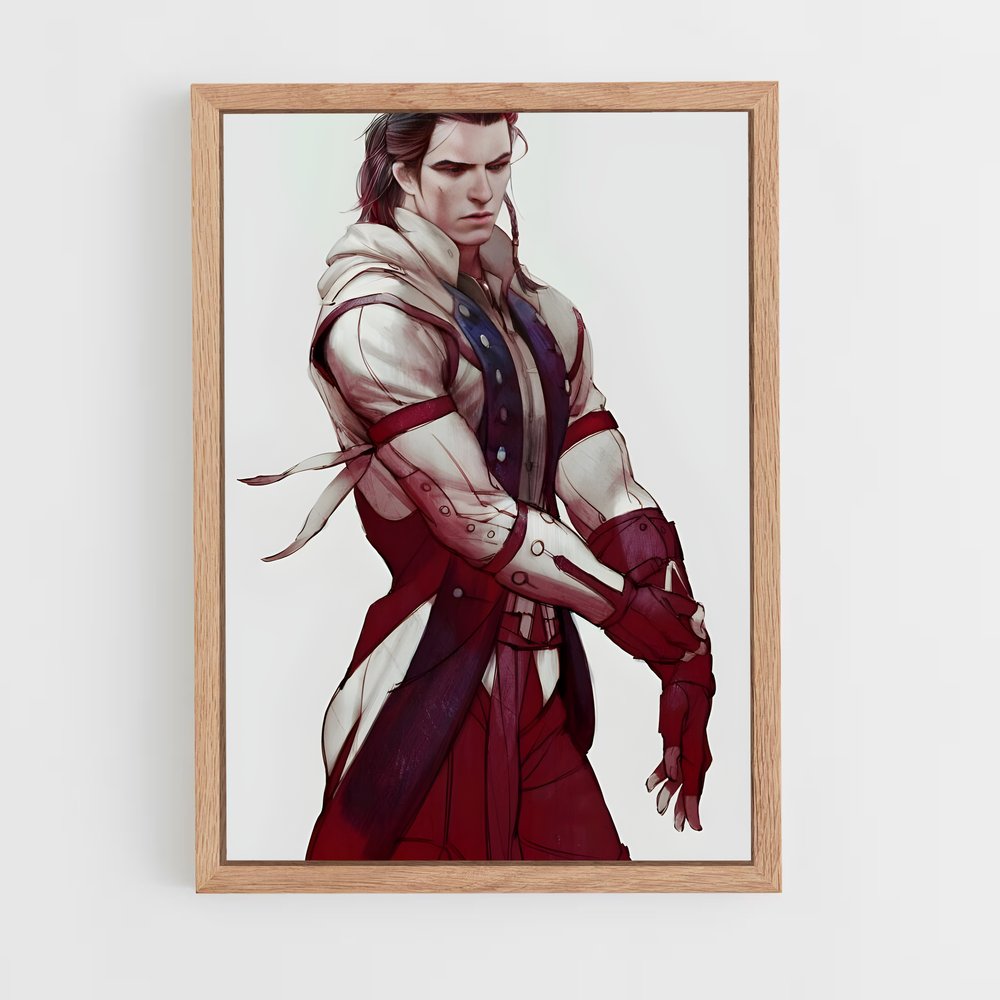ap-connor kenway-4 cadre Bois clair
