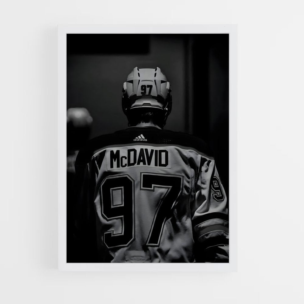 ap-connor mcdavid-5 cadre Blanc