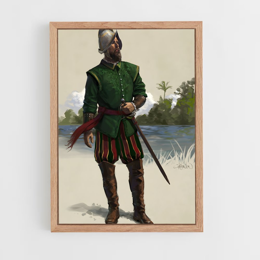 ap-conquistador-1 cadre Bois clair