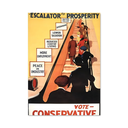 Poster Ascenseur vers la Prospérité