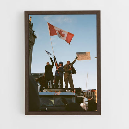 ap-conservative party canada-1 cadre Bois foncé