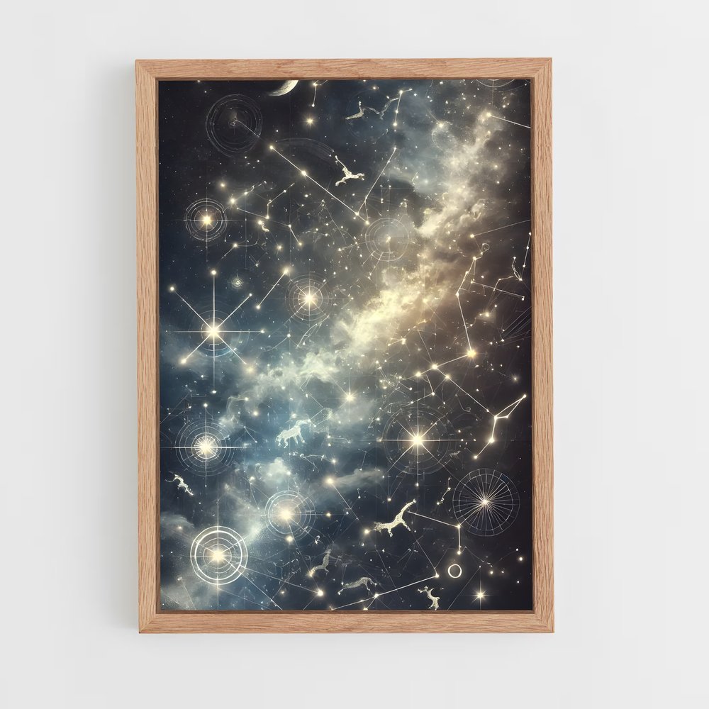 ap-constellations-1 cadre Bois clair