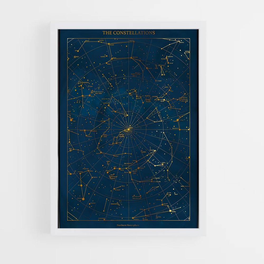 ap-constellations-10 cadre Blanc