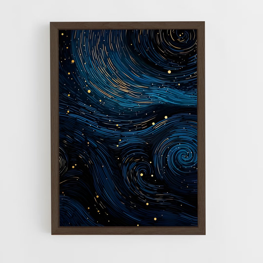 ap-constellations-9 cadre Bois foncé