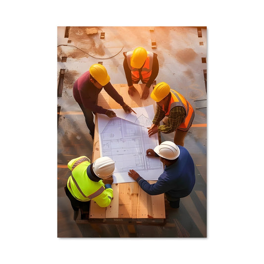 Poster Chantier en Action