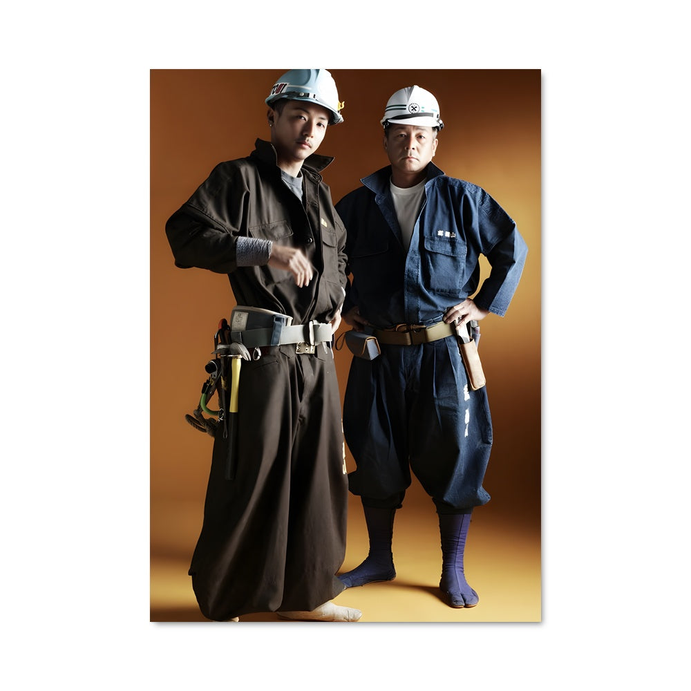 Poster Les Maîtres du Chantier
