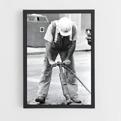 ap-construction worker-11 cadre Noir