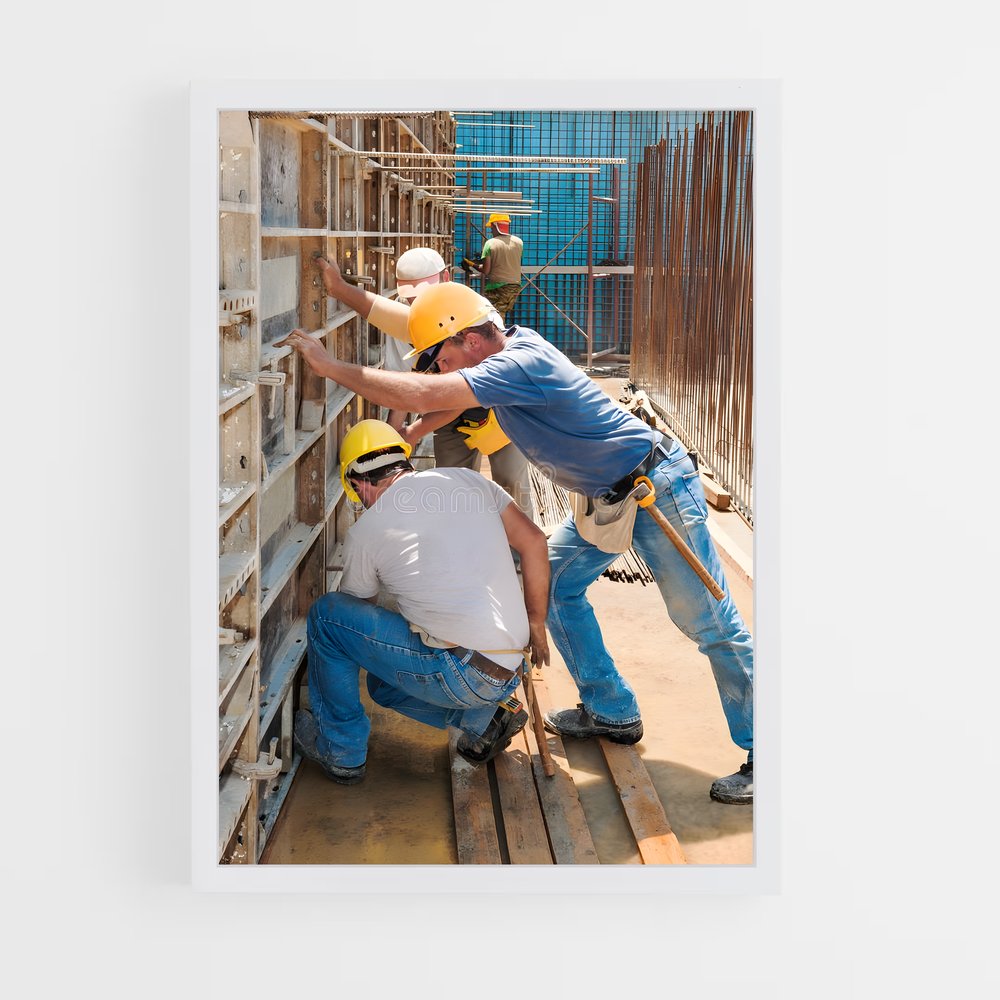 ap-construction worker-12 cadre Blanc
