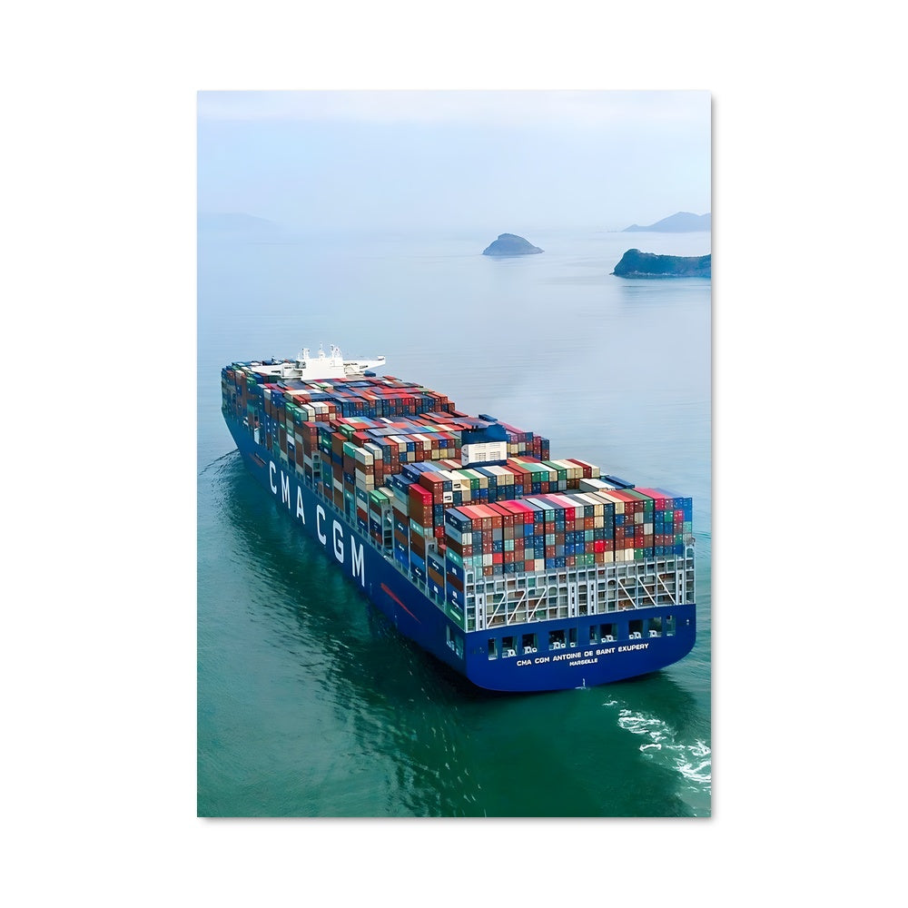 Poster Container ships 80179