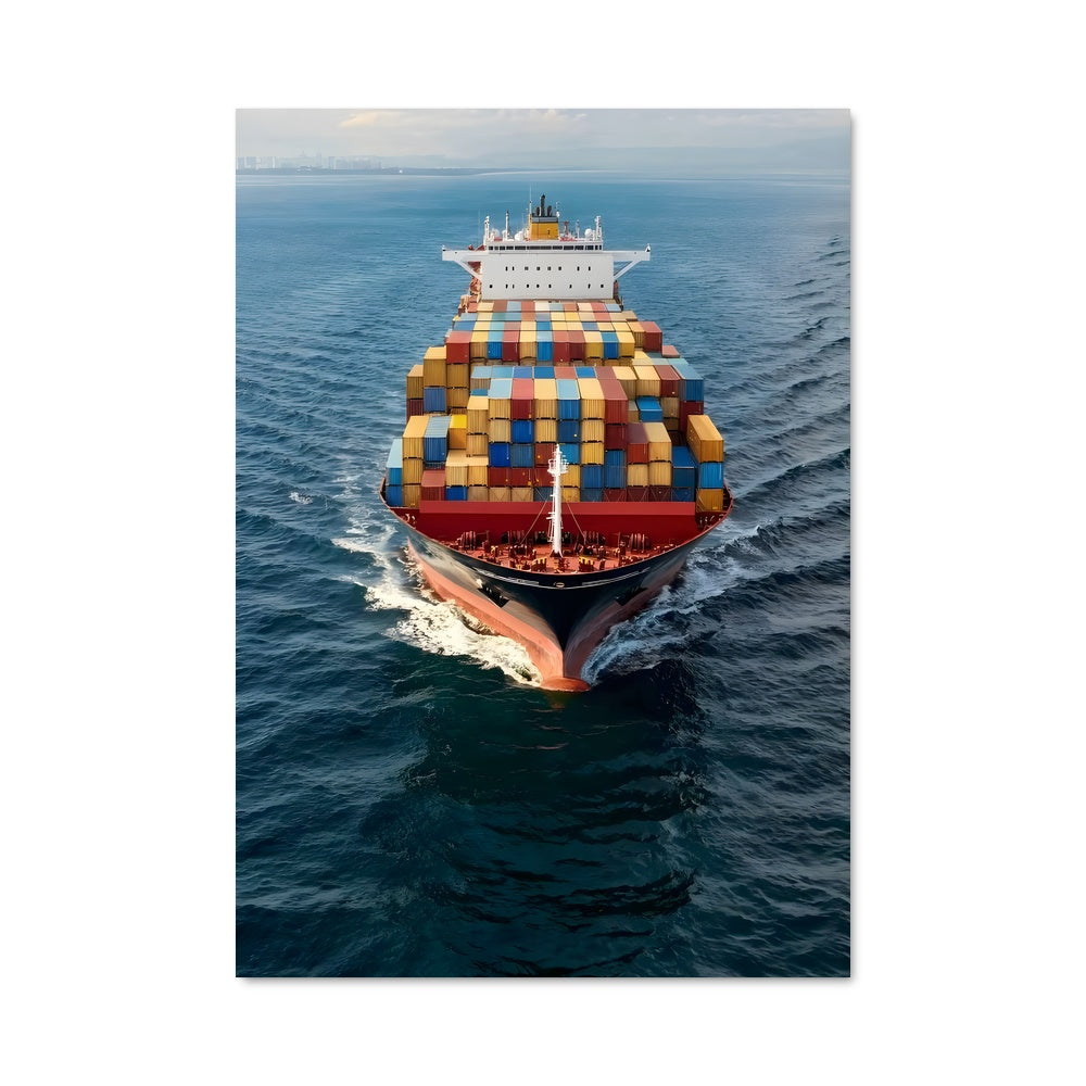 Poster Vagues de Conteneurs