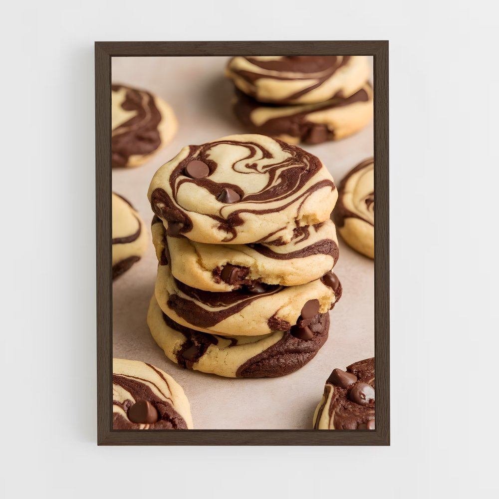 ap-cookies-14 cadre Bois foncé