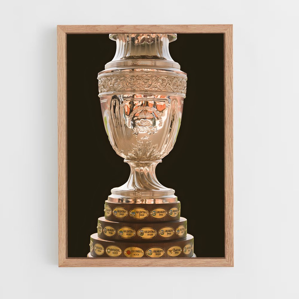 ap-copa america-4 cadre Bois clair