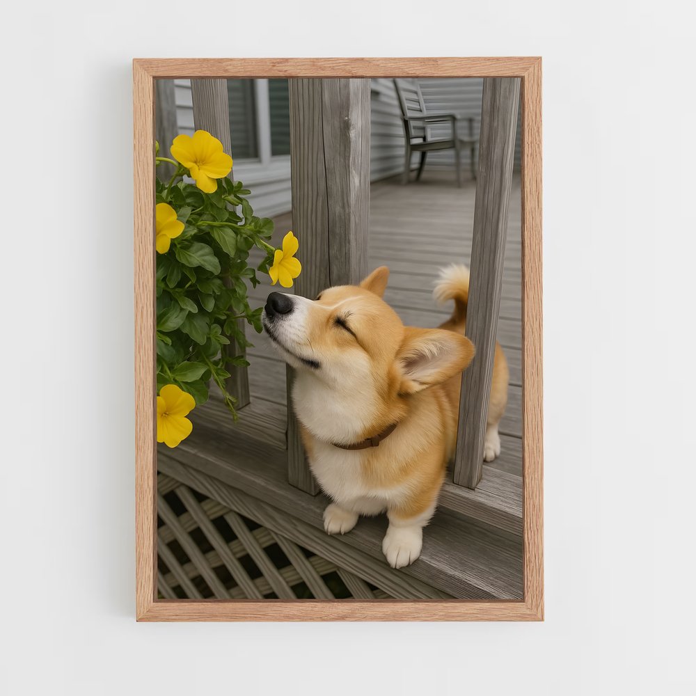 ap-corgi-1 cadre Bois clair