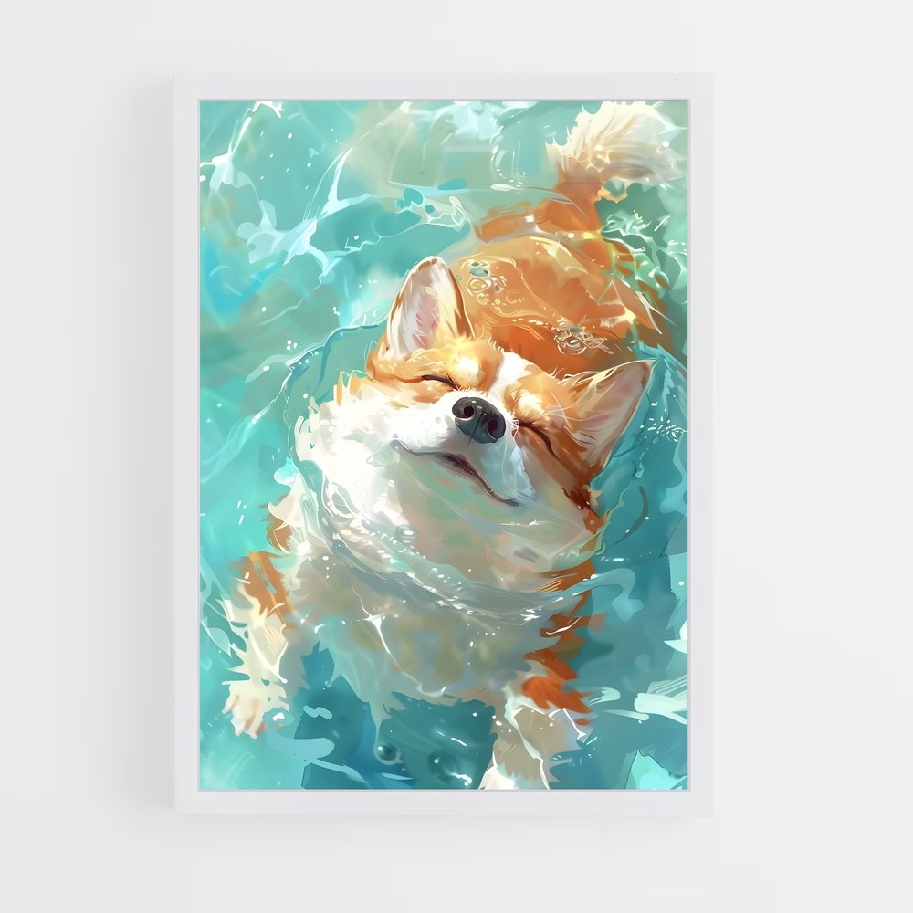 ap-corgi-2 cadre Blanc
