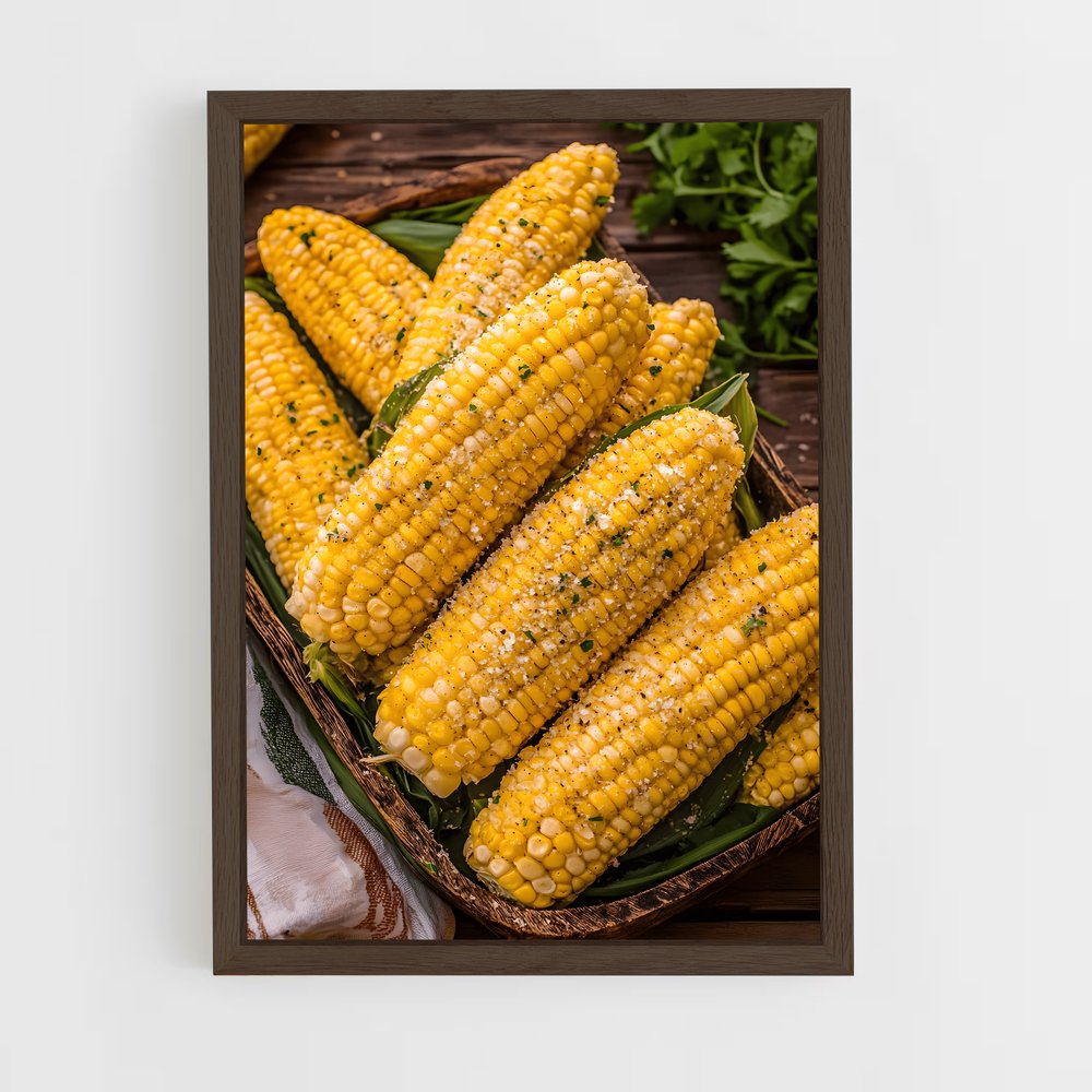 ap-corn-3 cadre Bois foncé