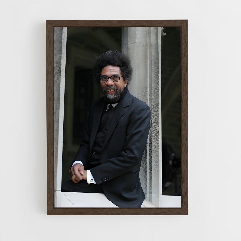 ap-cornel west-3 cadre Bois foncé