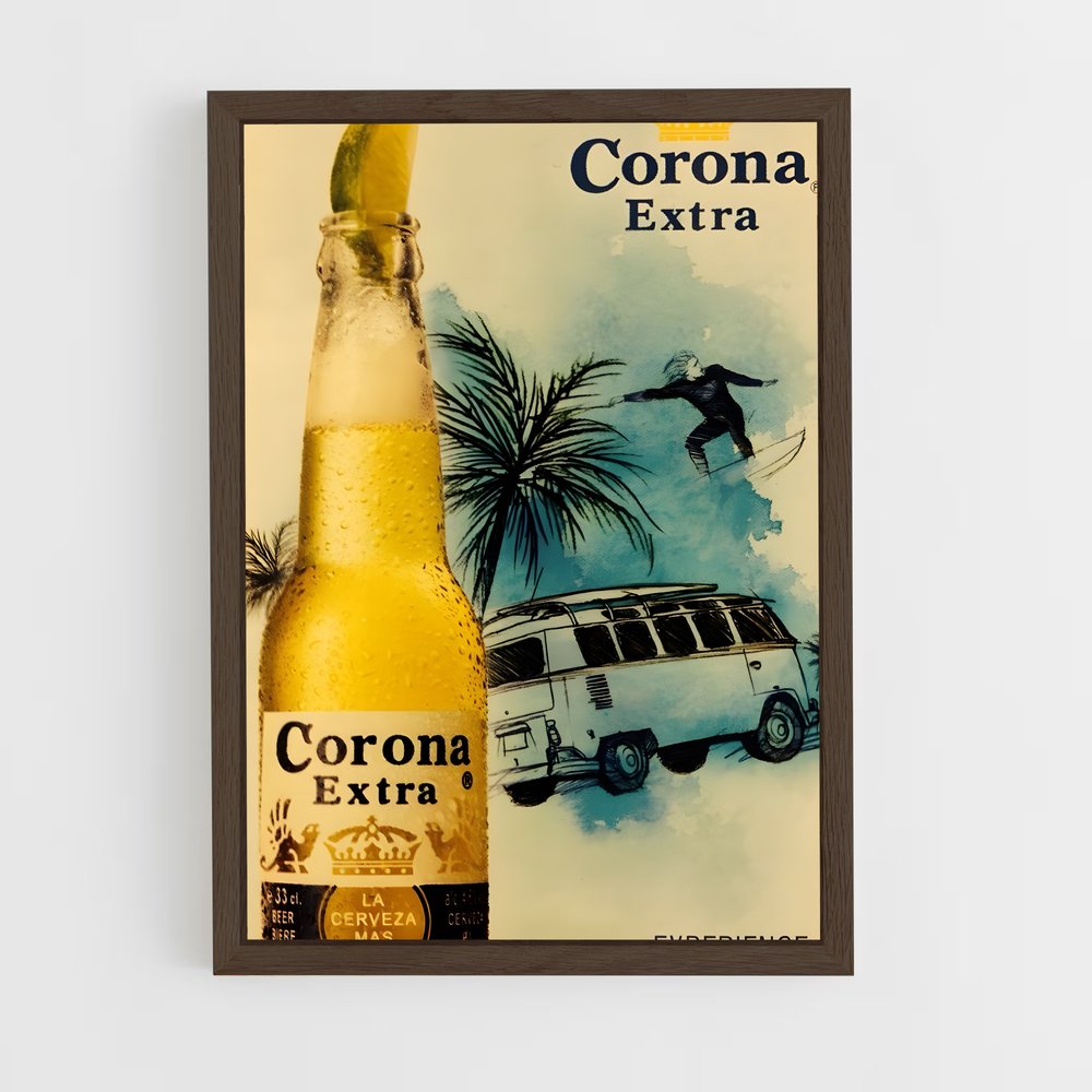 ap-corona-3 cadre Bois foncé