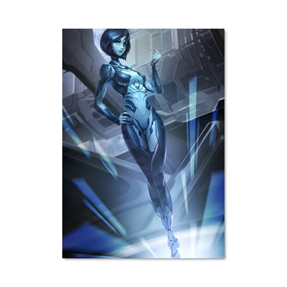 Poster Épée Futuriste