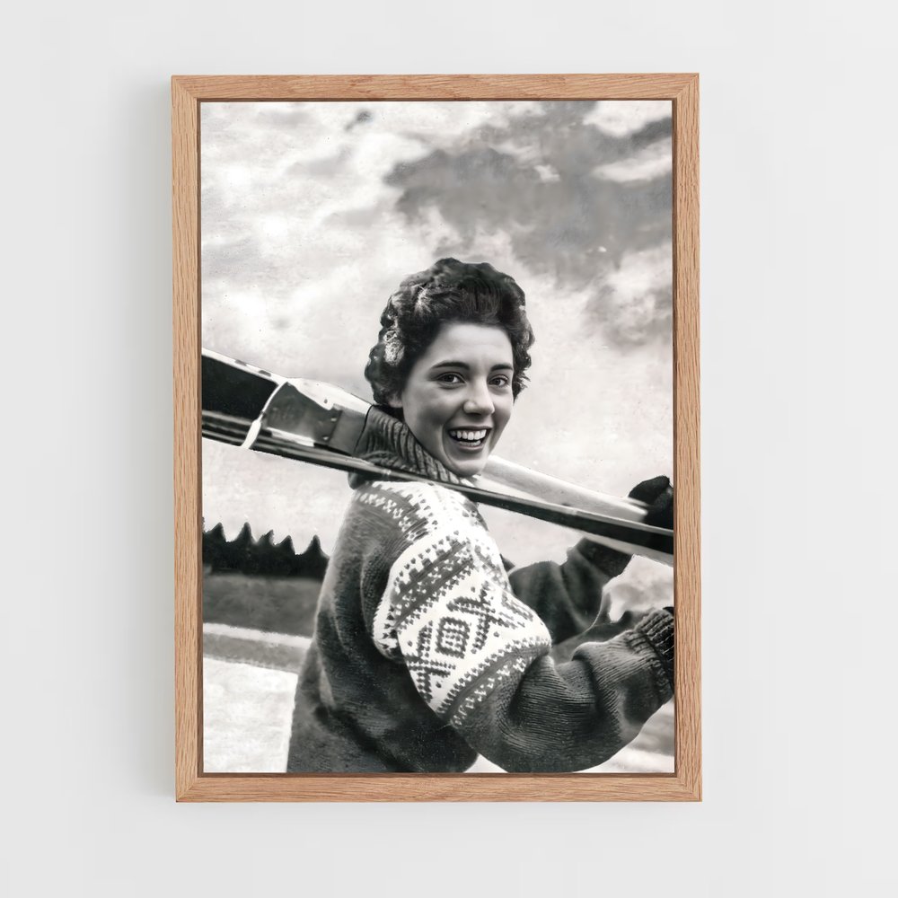 ap-cortina d'ampezzo 1956-1 cadre Bois clair