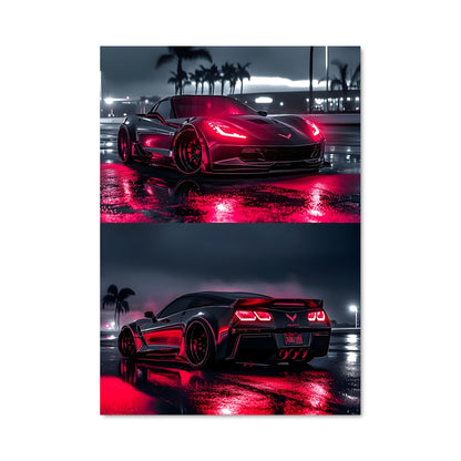 Poster Corvette c7 gt3-r 76663