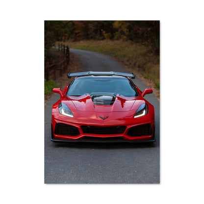 Poster Corvette c7 zr1 76710