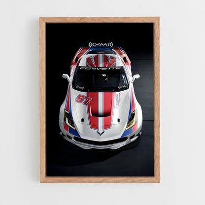 ap-corvette c7 gt3-r-3 cadre Bois clair
