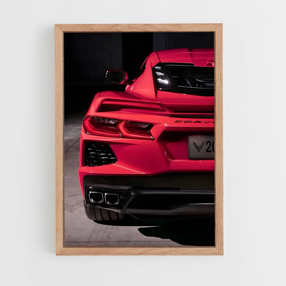ap-corvette c8 stingray-3 cadre Bois clair