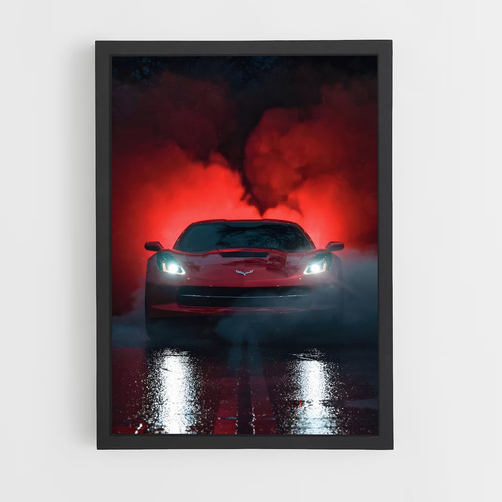 ap-corvette c8 stingray-7 cadre Noir