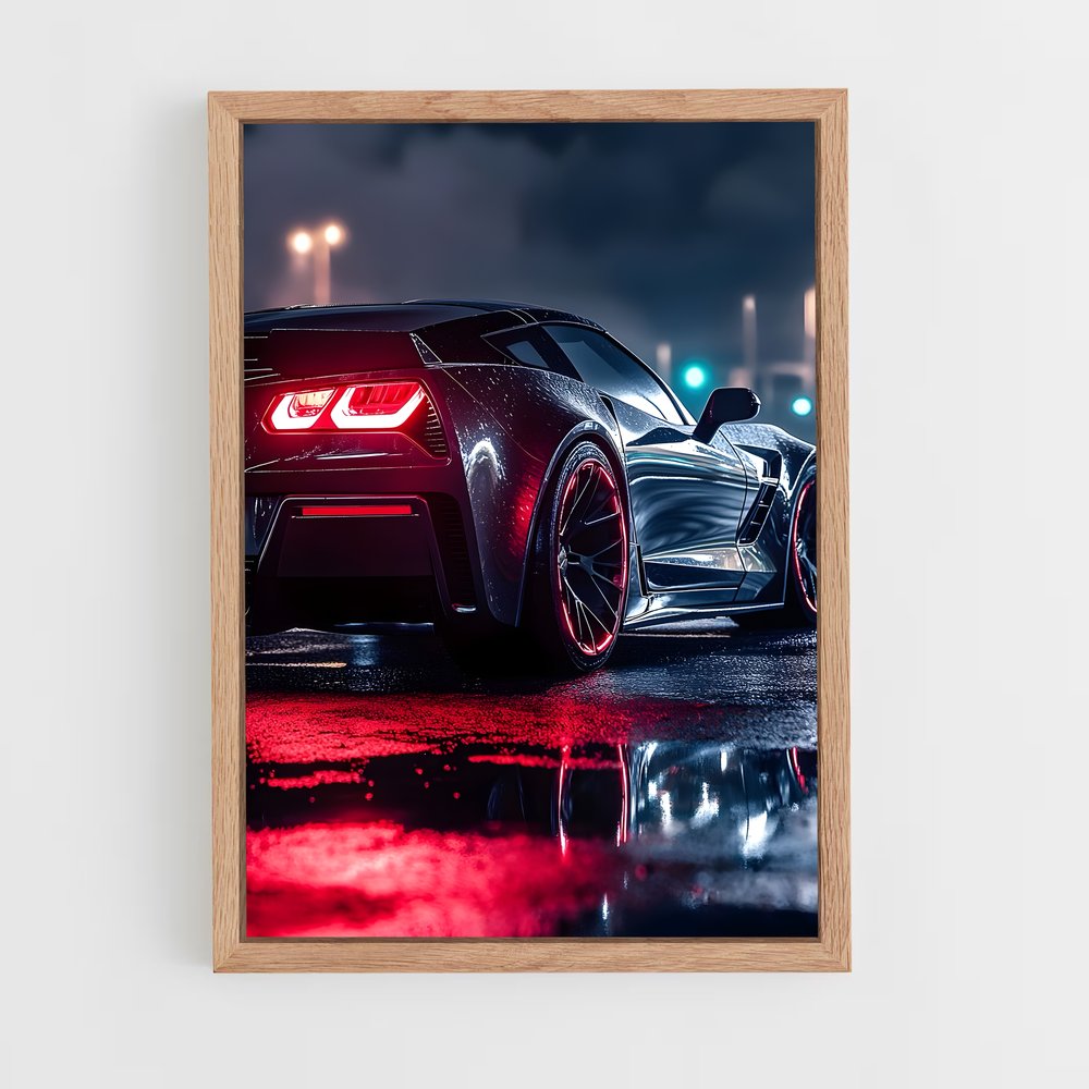 ap-corvette stingray-3 cadre Bois clair