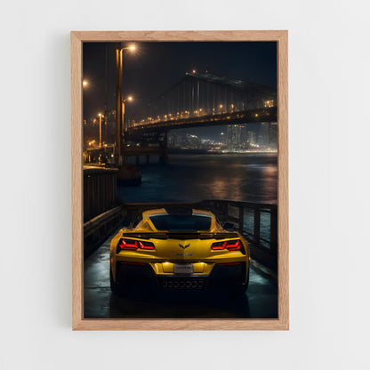 ap-corvette z06-2 cadre Bois clair
