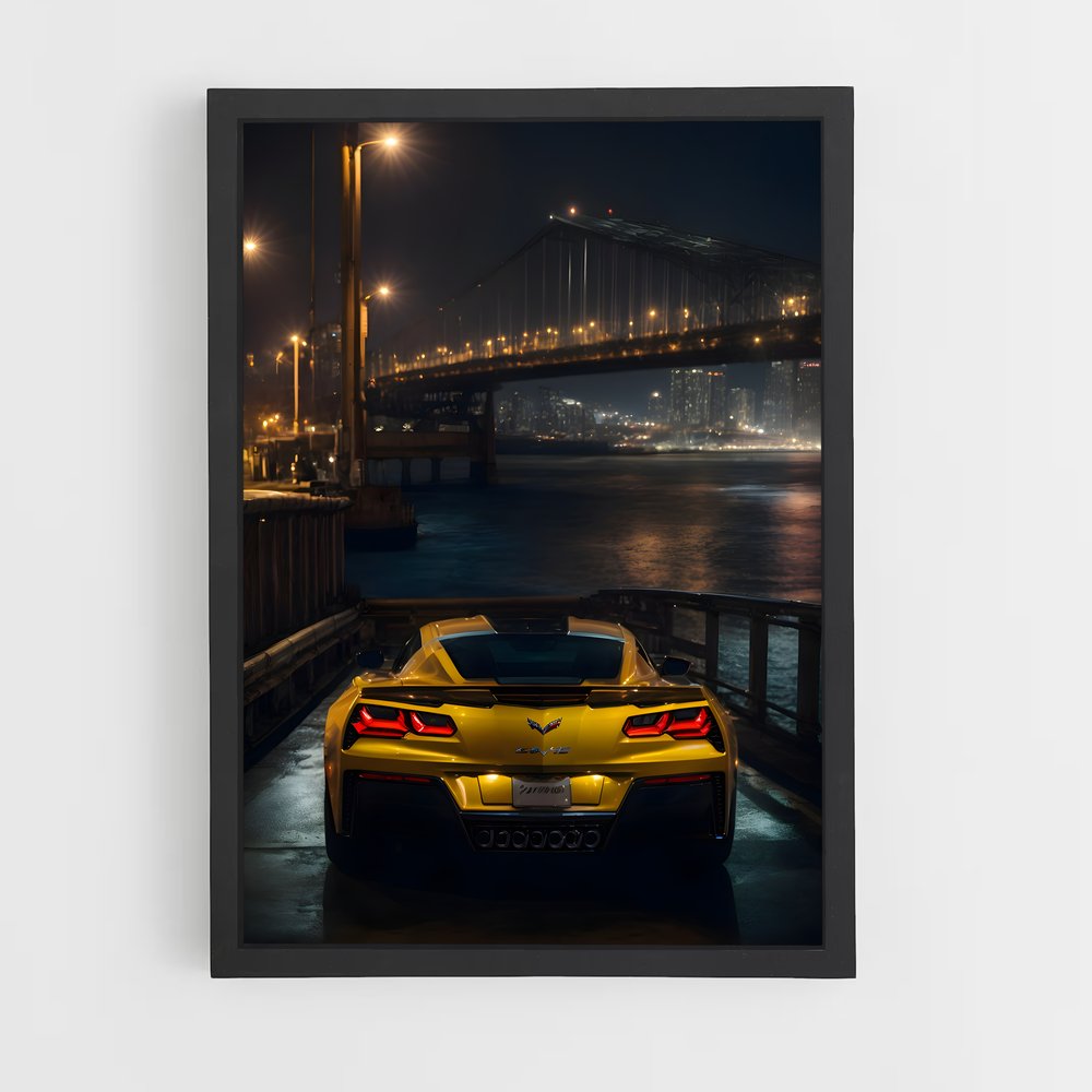 ap-corvette z06-2 cadre Noir