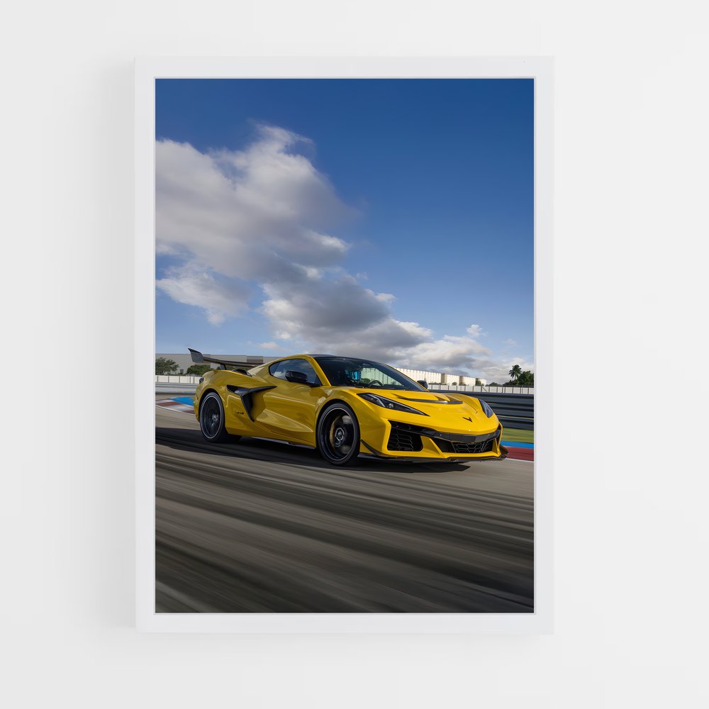 ap-corvette zr1-3 cadre Blanc