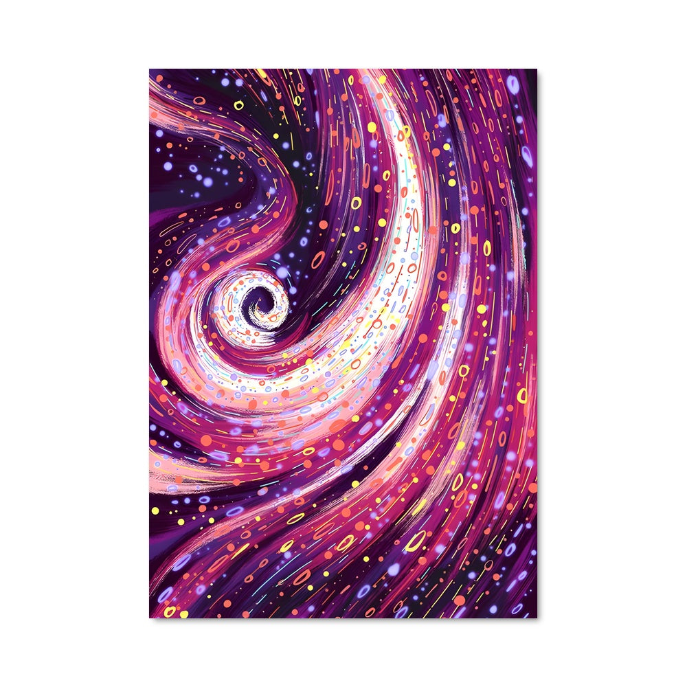 Poster Vortex Étoilé