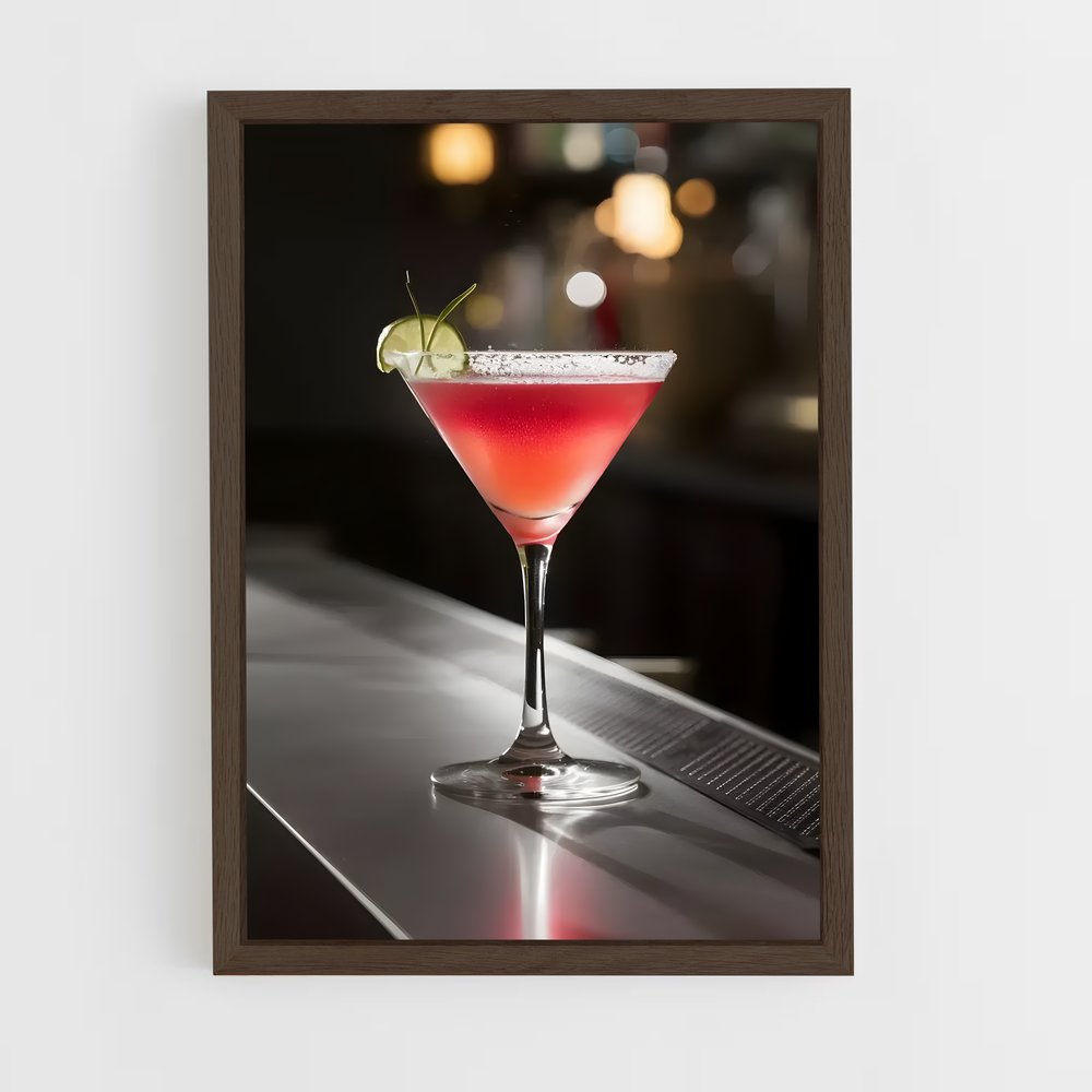 ap-cosmopolitan-4 cadre Bois foncé
